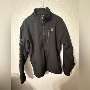 Black Ariat Logo 2.0 Softshell Jacket